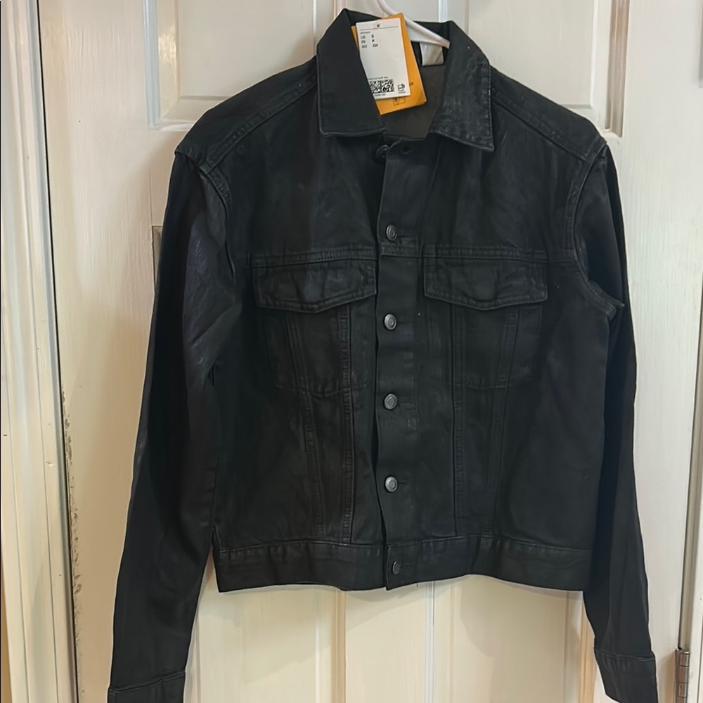 H&M Black Jean Jacket